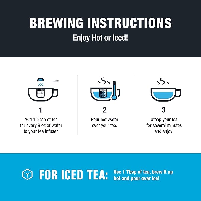 Tiesta Tea - Single Origin Tea Sampler Dry Flight Set Loose Leaf High to Low Caffeine Makes Hot &amp Iced Assorted Brew Sets with Green White Black &amp Oolong 7 Resealable Sample Pouches