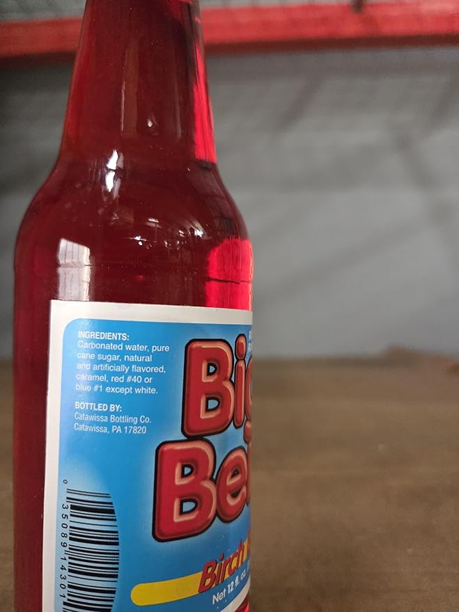Big Ben's Red Birch Beer - 12OZ (12 Glass Bottles) 12 Pack