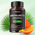 Saw Palmetto for Men Prostate Health Supplement Pharmaceutical Grade - DHT Blocker - Graminex | Pumpkin Seed Oil | Nettle Supports Urinary Function &amp Hair Loss Prevention 60 softgels