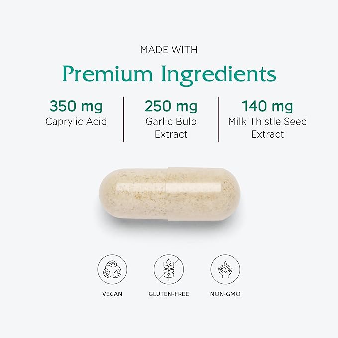 Vitanica Candidastat Balanced Support Vegan 60 Capsules