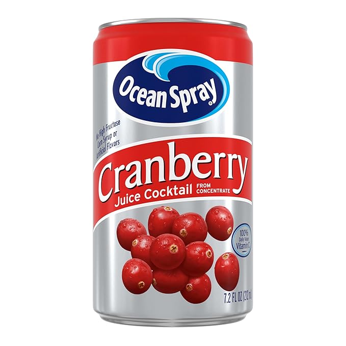 Ocean Spray® Cranberry Juice Cocktail 7.2 Fl Oz Can