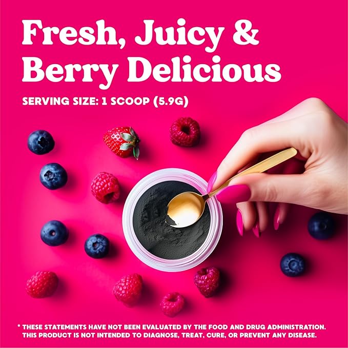 Simply Blossom Nutrition - Daily Greens &amp Superfood Powder + Collagen + Probiotics for Women's Digestive Health &amp Bloating Relief. Help Your Health Bloom - 30 Day Supply