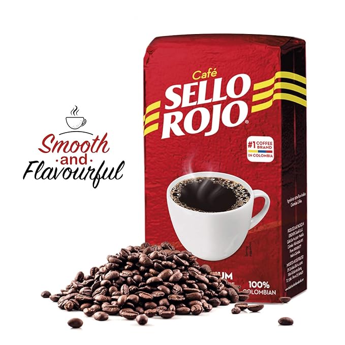 Sello Rojo Tradicional Medium Roast Ground Coffee Bag 16 oz Pack of 10