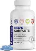Bronson ONE Daily Mens 50+ Complete Multivitamin Multimineral 360 Tablets