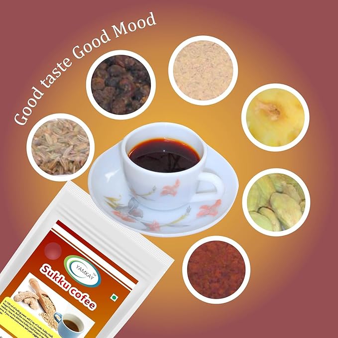 Yamkay Sukku Coffee – Traditional Spiced Herbal Coffee Blend 100% Natural (1500 GM Sukku Coffee)