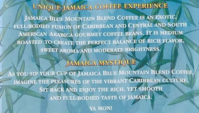 Magnum Jamaica Blue Mountain Coffee Blend - 2lbs Whole Bean (4 Pack)