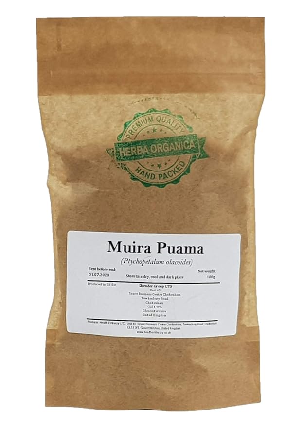 Herba Organica Muira Puama - Liriosma Ovata - Ptychopetalum Herbal Tea (100g)