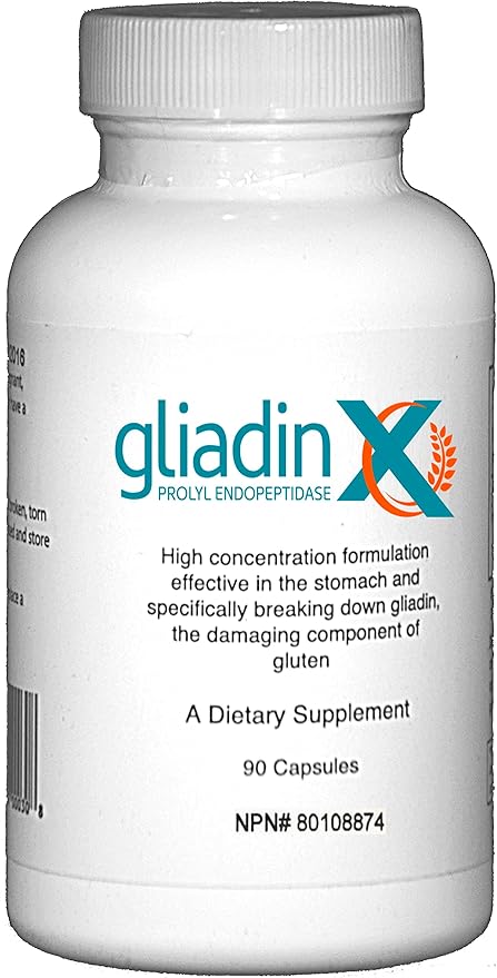 Digestion of Gluten Scientifically Proven Support for Strict Gluten-Free Diets for Celiac Disease and Gluten Intolerance Celiac Safe Supplements – 90 Capsules