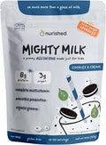 Cookies &amp Cream Mighty Milk - Kids All-in-One Daily Protein Powder &amp Multivitamin with Probiotics &amp Organic Spinach - Natural Flavors Colors &amp Sweeteners - 15-30 Servings