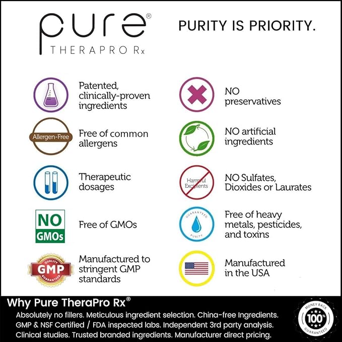 Pure Therapro Rx Healthy Hormones Hair Skin &amp Nails Bundle