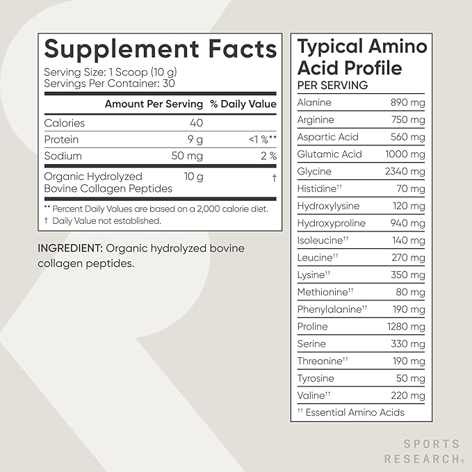Sports Research Organic Collagen Peptides (Unflavored - 30 Servings) Hydrate Electrolytes Powder Packets (Variety Pack - 16 Servings) and Whey Protein Isolate (Dutch Chocolate - 25 Servings)