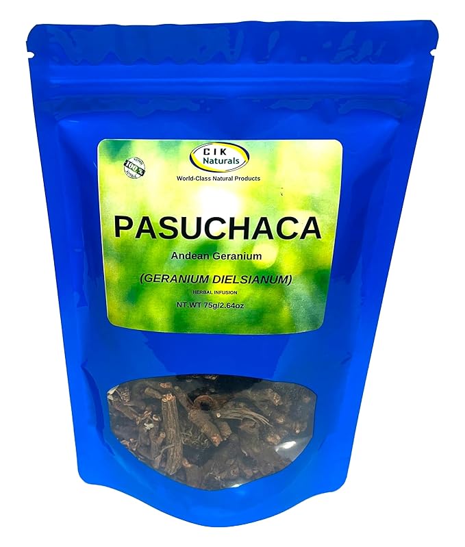 Pasuchaca Herbal Infusion Tea Andean Geranium Value (75g) Geranium dielsianum