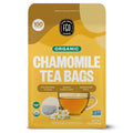 FGO Organic Chamomile Tea 100 Eco-Conscious Tea Bags Caffeine Free Resealable Bag Packaging May Vary (Pack of 1)