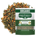 Organic Positively Tea Company Genmaicha Green Tea Loose Leaf 16 Ounce