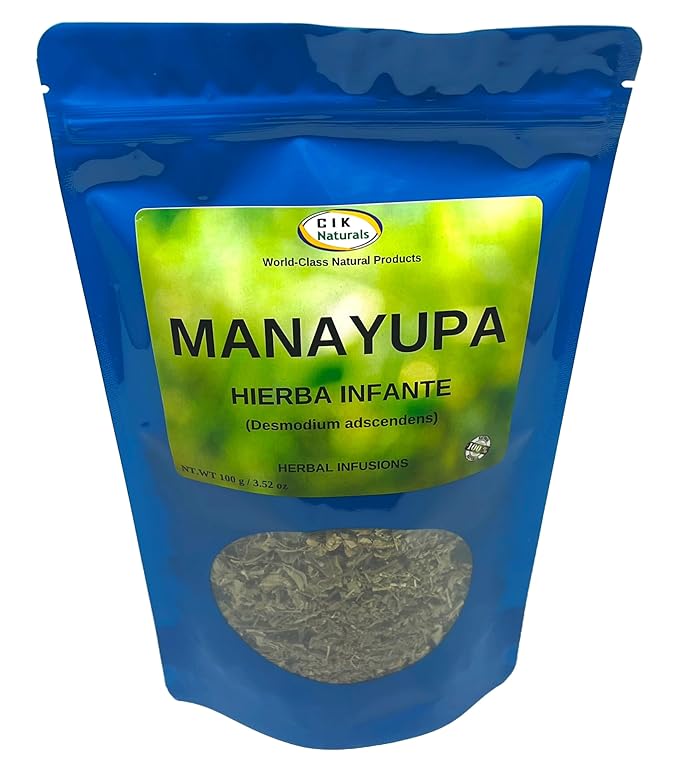 Manayupa Tea - Herbal Tea - Value Size (100g) Hierba Infante - 100% Natural