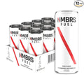 NMBRS Fuel Energy Drink 12 Fl Oz (Pack of 12) - Strawberry Watermelon - Sugar Free with Organic Natural Flavors Organic Green Tea Caffeine and Natural L-Theanine