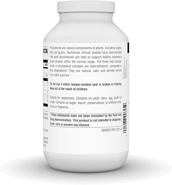 Source Naturals Mega Strength Beta Sitosterol Plant Sourced 375mg - 240 Tablets