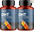 DHT Blocker for Men with Saw Palmetto &amp Biotin Hair Growth Formula in Liquid-Filled Capsules Hair Loss Supplements Hair Regrowth Vitamins Proprietary Herbal Blends - 180 Capsules