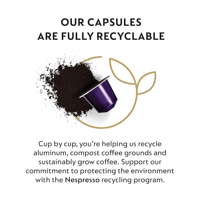 Nespresso Capsules Original Line Ispirazione Favorites Variety Pack Medium &amp Dark Roast Espresso Coffee 50 Count Coffee Pods