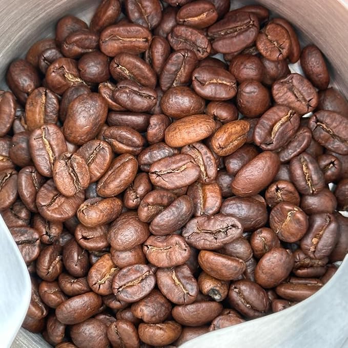 Whole Bean Espresso Coffee Medium Roast | Washed | Specialty Blend Mexico &amp Peru Beans | Natural Flavored Notes of Cocoa Brown Sugar Almond Butter Orange Coffee