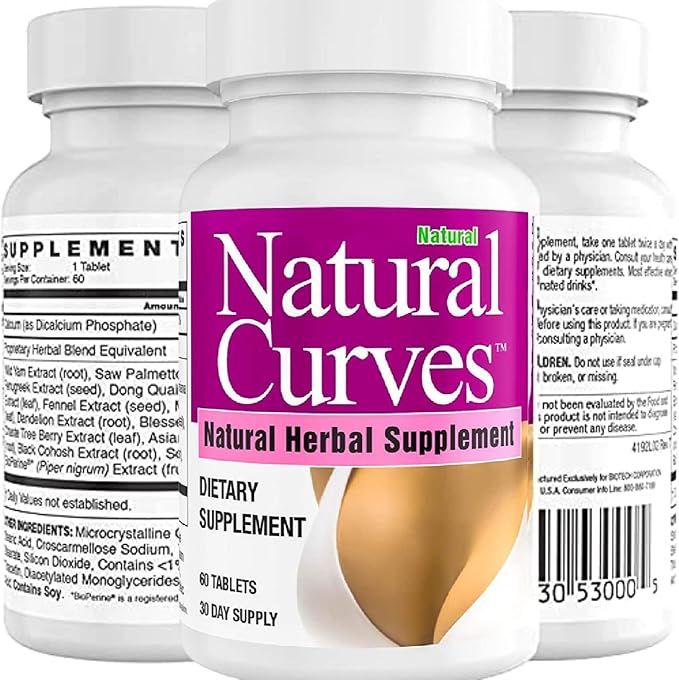 Breast Enhancement Supplement Herbal Bust Enhancer with Saw Palmetto Fenugreek Wild Yam Black Cohosh Vegan Non GMO 60 Capsules Fuller Firmer Bust Support for Women