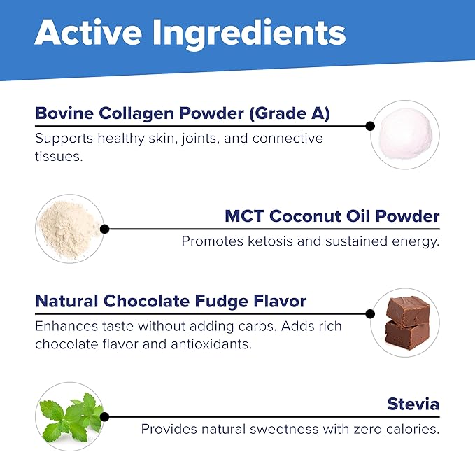 Superior Source Keto Collagen - Collagen Protein Powder with MCT Oil - Supports Hair Skin Nails &amp Joint Health - Dairy-Free - Chocolate 14 oz