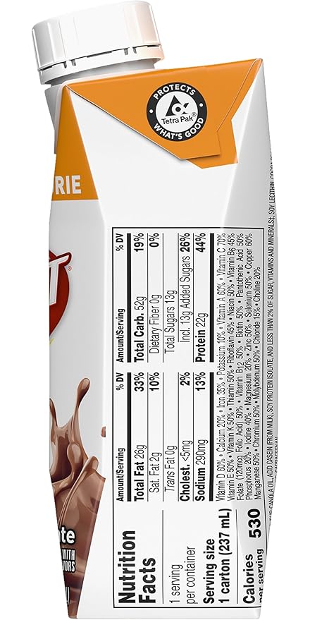 Boost Very High Calorie Nutritional Drink Variety Pack 16 Vanilla 16 Strawberry 16 Chocolate Variety Pack (Pack of 48)