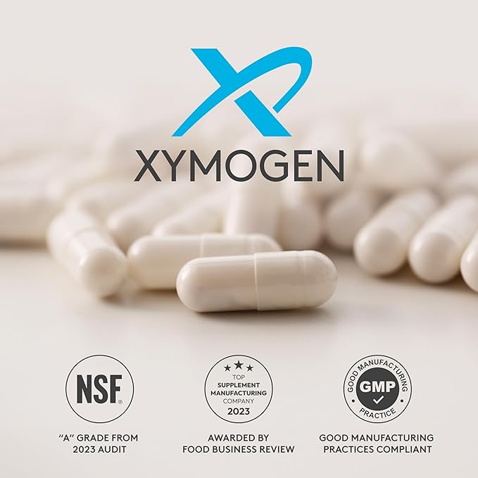 XYMOGEN MemorAll - Brain Support Supplement - Vitamins + Botanicals That Support Cognitive Function and Healthy Memory - Folate Ginkgo NAC Phosphatidylserine B12 B6 Huperzine A (60 Capsules)