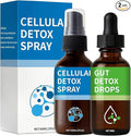 Zeolite Detox Pack Zeolite Drops for Detox &amp Cleanse Clinoptilolite Drops &amp Spray for Heavy Metal Support Gut Health for Adults