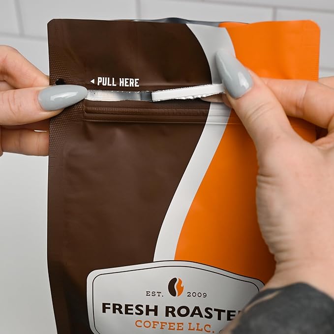 Fresh Roasted Coffee French Roast 5 lb (80 oz) Dark Kosher Whole Bean