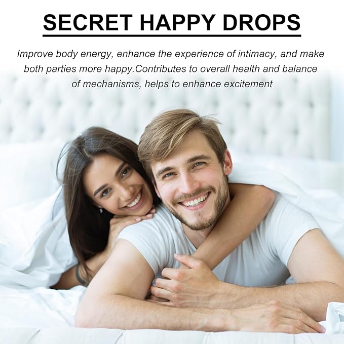 Secret Happy Drops Wellness Supplement for Men and Women Physical and mental pleasure physical comfortMeet your requirements 2 Bottles