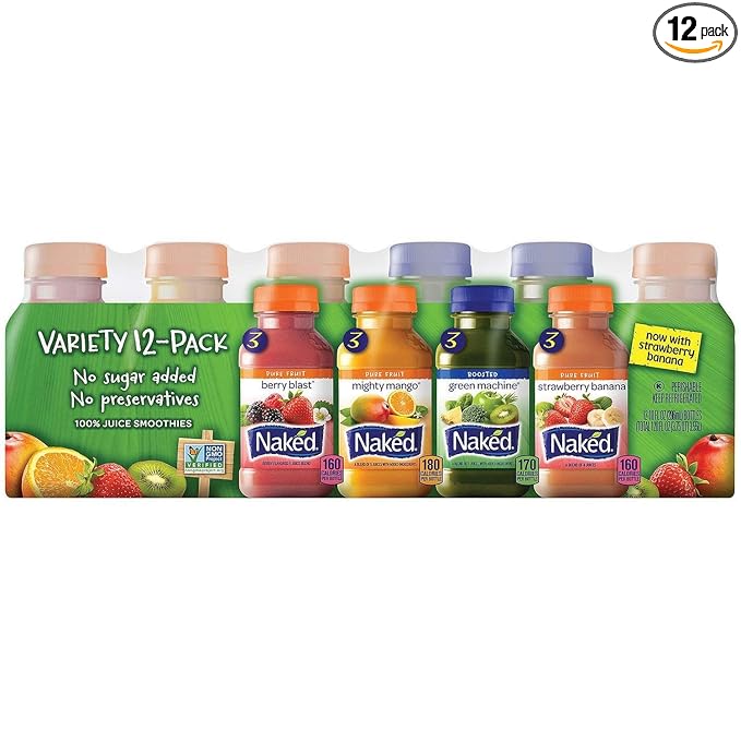 Naked Juice Variety Pack (10 oz. 12 ct.)