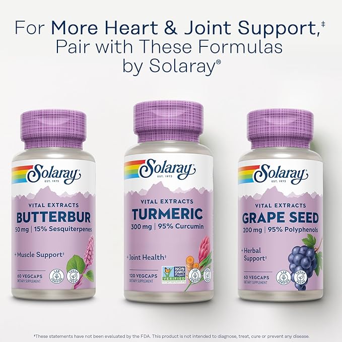 SOLARAY Turmeric Supplement 300 mg - Turmeric Root Extract with 95% Curcumin - Joint Support Supplement for Joint Health and Comfort - Non-GMO Vegan Gluten Free 60-Day Guarantee 120 Servings