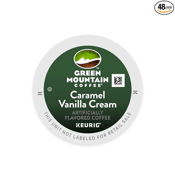 Green Mountain Coffee Caramel Vanilla Cream K-Cup Portion Pack for Keurig K-Cup Brewers (Pack of 48)