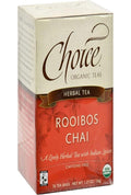 Choice Organic Teas Herbal Tea 16 Tea Bags Rooibos Chai Caffeine Free