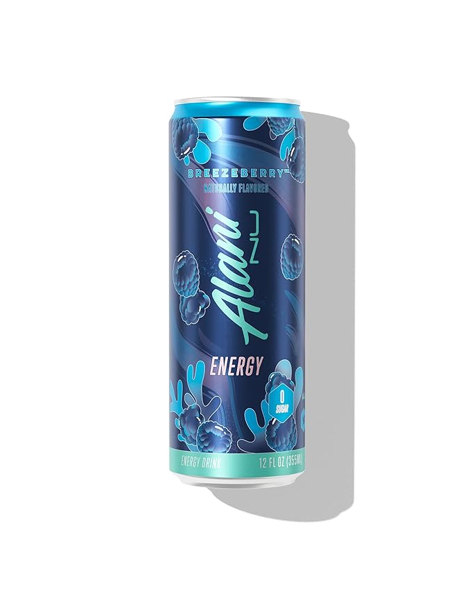 Alani WINTER WONDERLAND BREEZEBERRY &amp CHERRY SLUSH Variety Pack (Pack of 18) | Sugar-Free Low-Calorie Energy Boost Drink 12 fl oz | Winter Limited Edition