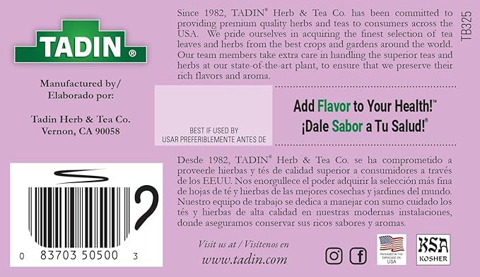 Tadin Tila (Linden) Medicinal Teas 6 / 24 bag