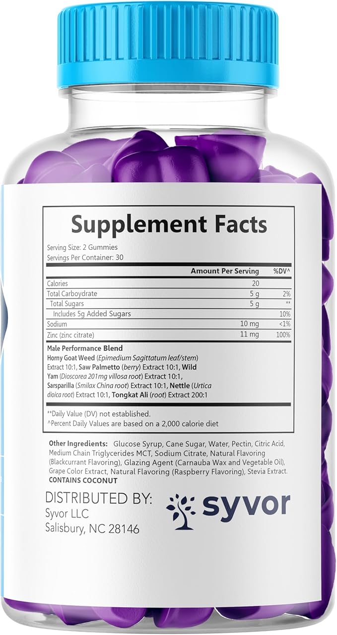 (2 Pack) Boost TRT Gummies Official BoostTRT Gummys with All Natural Ingredients Advanced Health &amp Wellness Support Formula with Max Strength Premium Active Lifestyle Vitamins (120 Gummies)