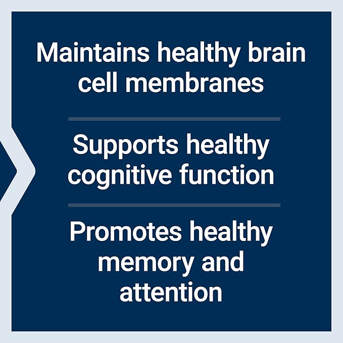 Life Extension PS Caps phosphatidylserine for Cognitive Performance Gluten-Free Non-GMO Vegetarian 100 Capsules