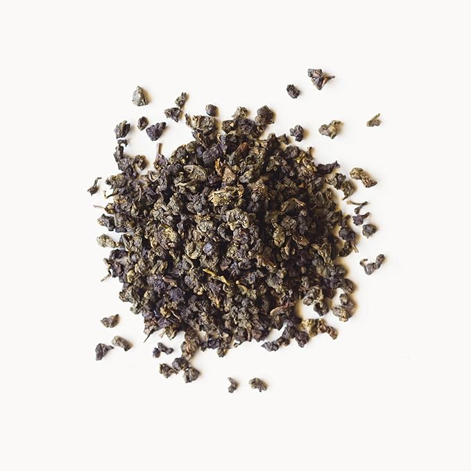 Rishi Tea Iron Goddess of Mercy Oolong Tea - Organic Caffeinated Loose Leaf Artisan Ball-Rolled Tawianese Oolong - 16 Ounces 50+ Servings