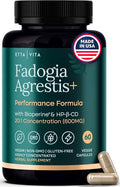 Organic Fadogia Agrestis 600mg for Natural Test Support (2X More Pure - 3X More Absorbent) Athlete Approved - Supports Muscle Growth &amp Recovery Healthy Energy Levels Drive Stamina &amp Mood -