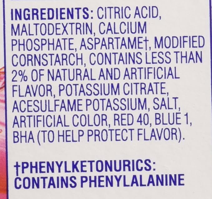 Crystal Light Fruit Punch On-The-Go 0.09 Ounce (Pack of 20)