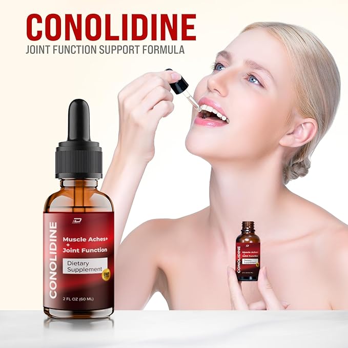Conolidine Healthy Advanced Formula – Conolidine Liquid Drops All Natural Healthy Levels Reviews (2 Pack – 2 Month Supply)