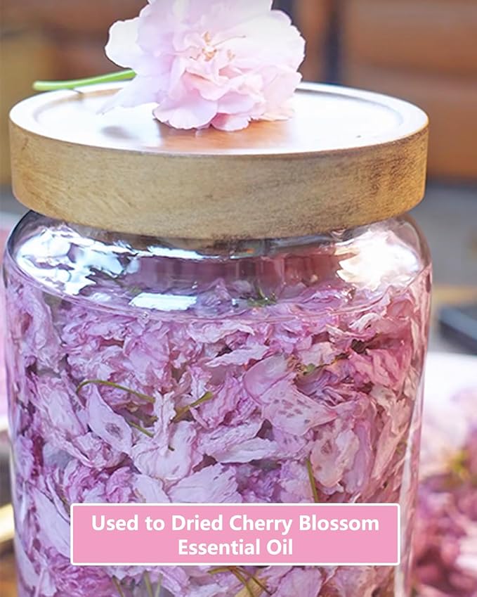 Edible Dried Sakura Blossoms Premium Dried Whole Sakura Cherry Blossoms 1.0oz(28.0g)