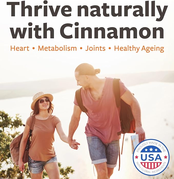 USDA Organic Ceylon Cinnamon Pills - High Potency Ceylon Cinnamon Supplement with 1000mg per Serving for Full Body Antioxidant Support - Vegan Non-GMO cGMP Made &amp Lab Verified (3 Months Supply)