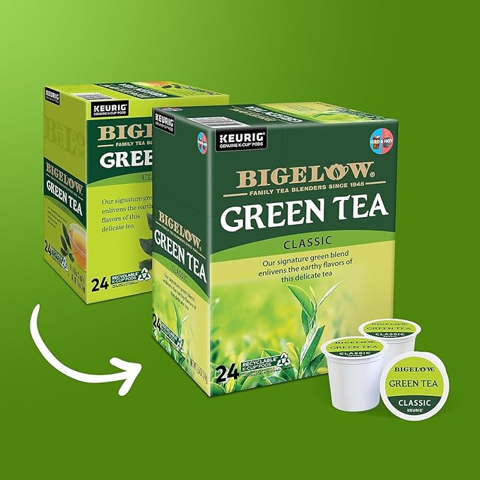 Bigelow Tea Green Tea Cup Pods 96 Count