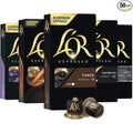 L'OR Espresso Capsules 50 Count Variety Pack Single-Serve Aluminum Coffee Capsules Compatible with the L'OR BARISTA System &amp *Nespresso Original Machines