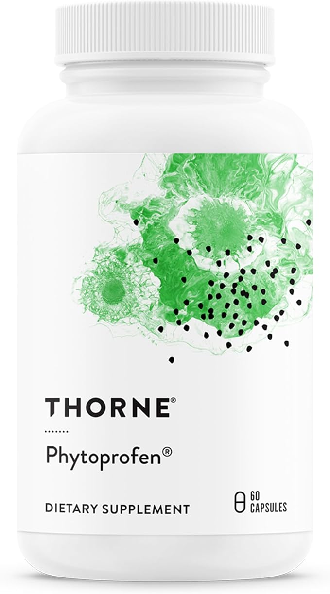 THORNE - Phytoprofen - Supports Healthy Cytokine Balance* - Botanical Blend of Ginger Boswellia Ginger Extract &amp Curcumin - Third-Party Certified - Gluten Dairy &amp Soy-Free - 60 Capsules