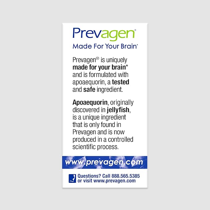 Prevagen Regular Strength Mixed Berry Chewables - 30 Tablets (1 Month Supply) | Formulated for Your Brain | 10mg of Apoaequorin Plus Vitamin D3 with 7-Day Pill Minder