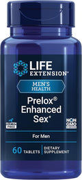 Life Extension Prelox Enhanced Sex – French Maritime Pine Bark Extract L-Arginine – Male Sexual Health Promotes Male Blood Flow – Gluten-Free Non-GMO – 60 Tablets